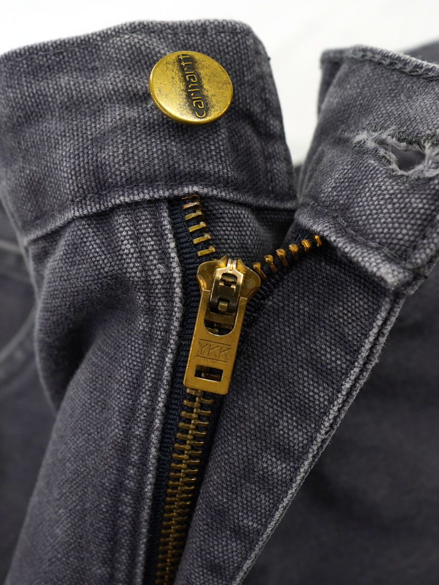 MEXICO製 カーハート ダックパンツ 薄鼠 表記(30x32)