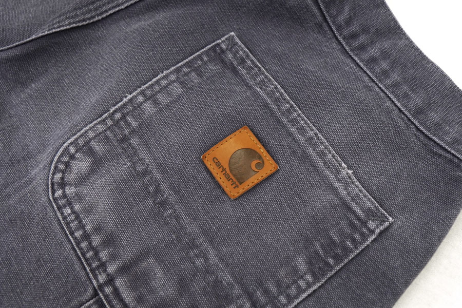 MEXICO製 カーハート ダックパンツ 薄鼠 表記(30x32)