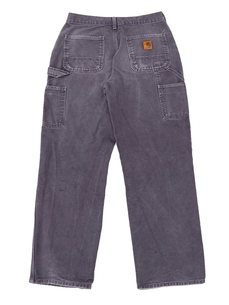 MEXICO製 カーハート ダックパンツ 薄鼠 表記(30x32)