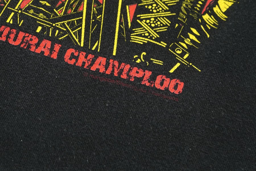 00's ''サムライチャンプルー/SAMURAI CHMPLOO'' Tシャツ 実寸(L)