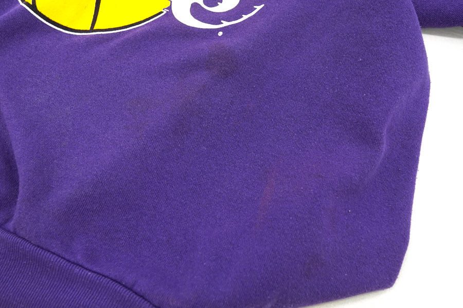 90's Artex ''LAKERS'' スウェット パープル 表記(2XL) USA製