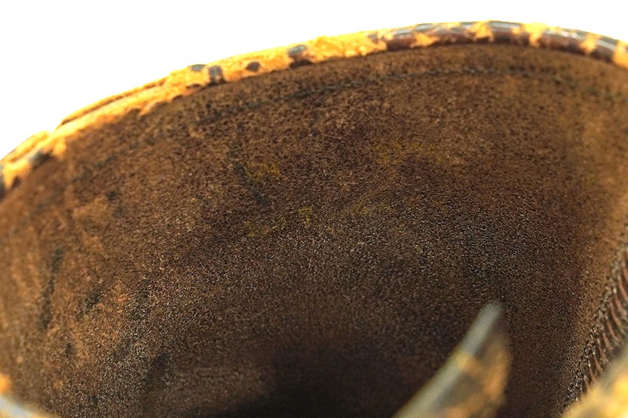 50's～ CHIPPEWA 縄タグ セパレートソール エンジニアブーツ ブラック 実寸(10位) 茶芯