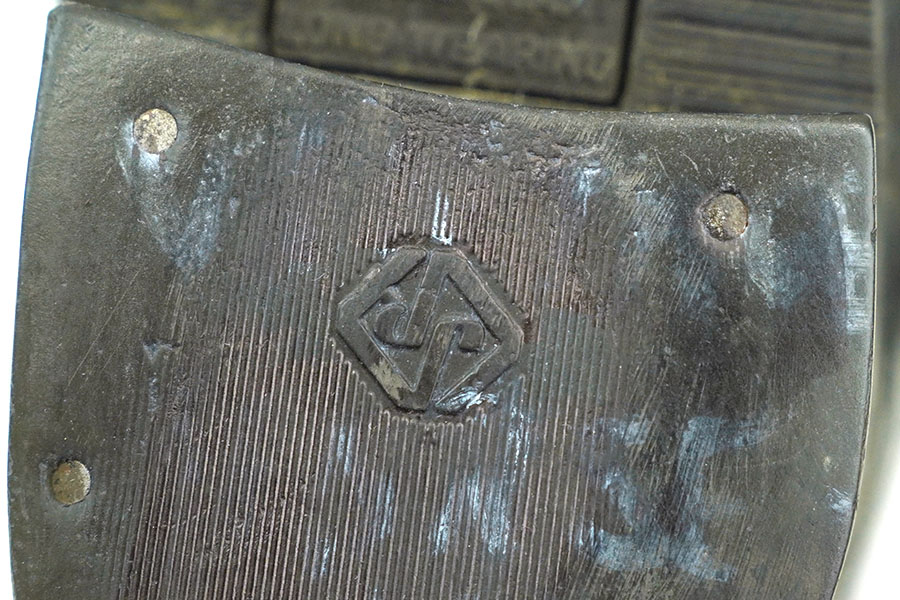 50's～ CHIPPEWA 縄タグ セパレートソール エンジニアブーツ ブラック 実寸(10位) 茶芯