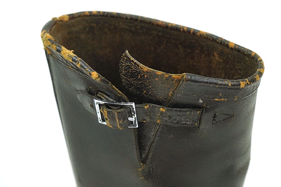 50's～ CHIPPEWA 縄タグ セパレートソール エンジニアブーツ ブラック 実寸(10位) 茶芯