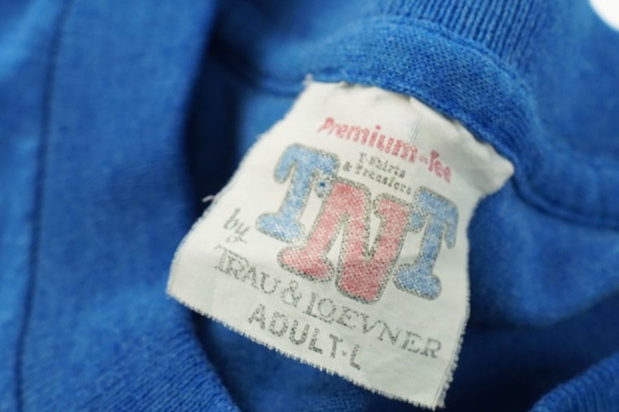 80's TNT ''YALE BULLDOGS'' Tシャツ 表記(L) USA製