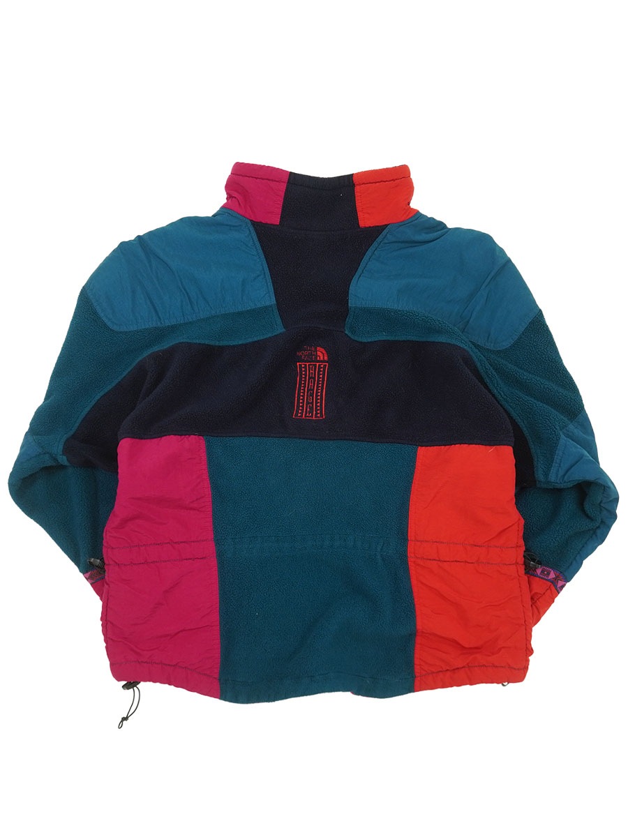 90's THE NORTH FACE RAGE 切り替え H/Z フリースジャケット 表記(L) USA製 