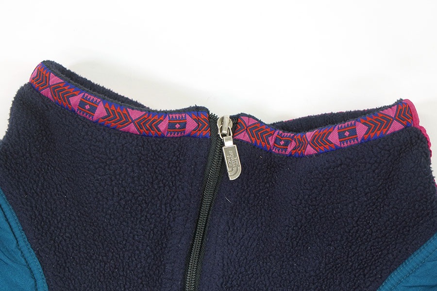 90's THE NORTH FACE RAGE 切り替え H/Z フリースジャケット 表記(L) USA製 