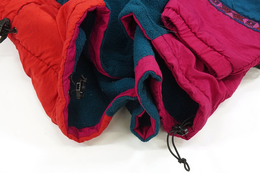 90's THE NORTH FACE RAGE 切り替え H/Z フリースジャケット 表記(L) USA製 
