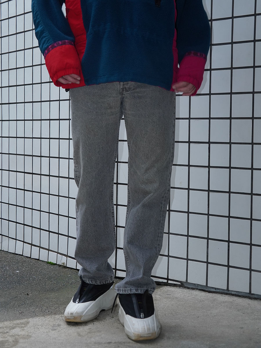 80's LEVI'S 501 カラーデニムパンツ グレー 表記(W32 L30) USA製