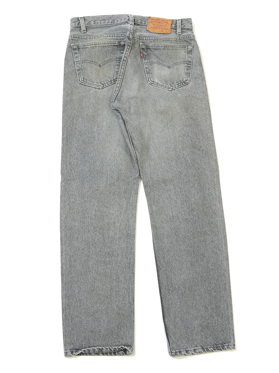 80's LEVI'S 501 カラーデニムパンツ グレー 表記(W32 L30) USA製