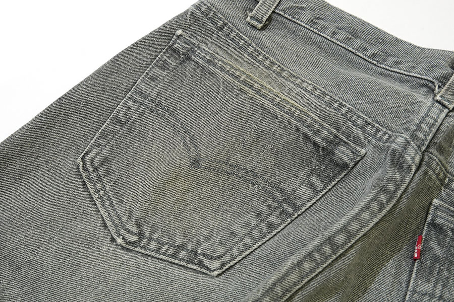 80's LEVI'S 501 カラーデニムパンツ グレー 表記(W32 L30) USA製