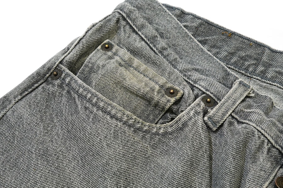 80's LEVI'S 501 カラーデニムパンツ グレー 表記(W32 L30) USA製