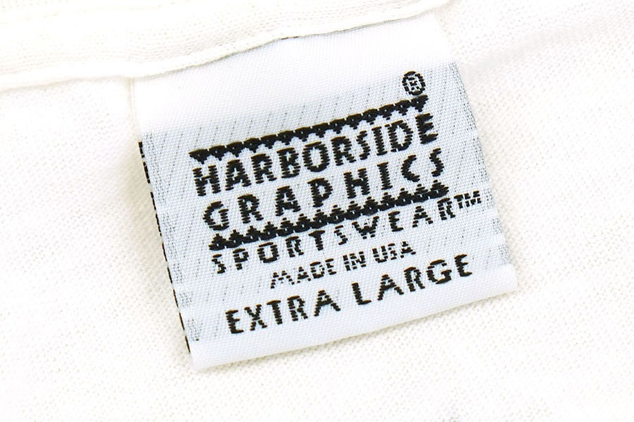 90's HARBORSIDE GRAFICS ''てんとう虫'' オールオーバープリント！ Tシャツ ホワイト 表記(XL) USA製