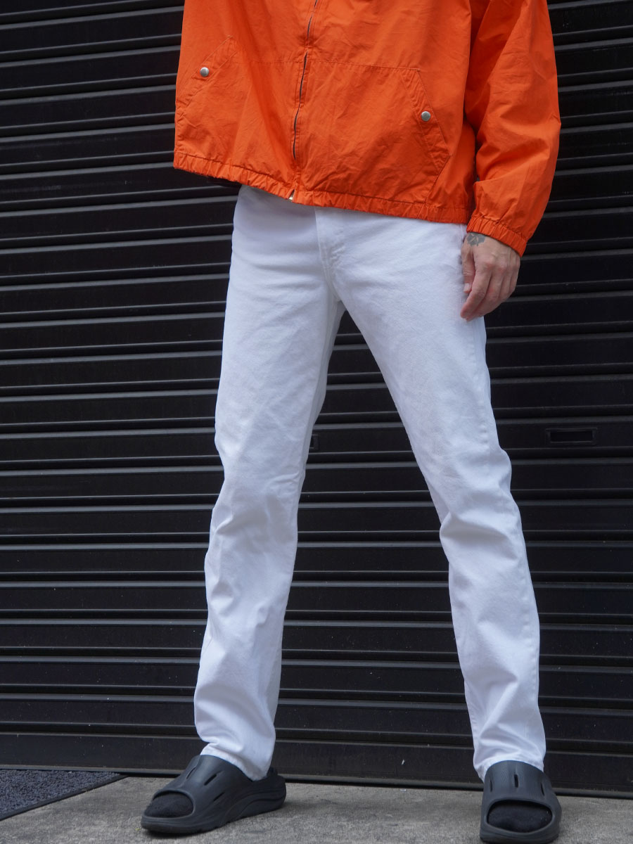 90'S LEVI'S 505 WHITE JEANS (SIZE.W32 L32) MADE IN USA