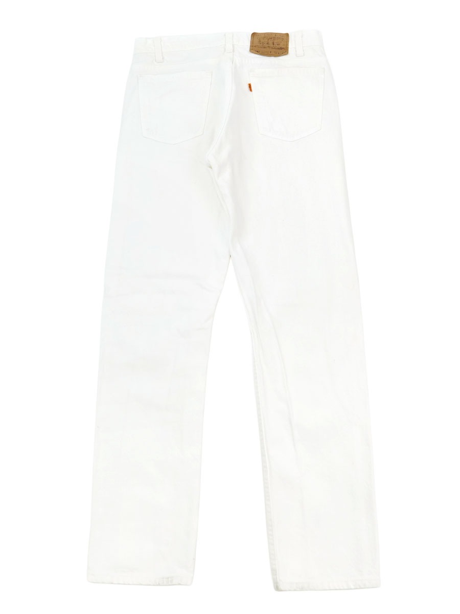 90'S LEVI'S 505 WHITE JEANS (SIZE.W32 L32) MADE IN USA