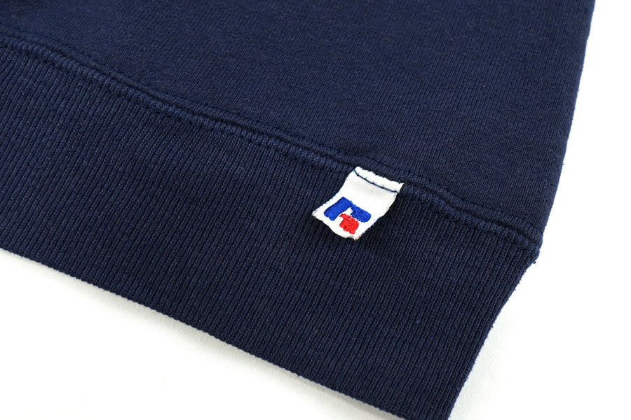 80's RUSSELL ATHLETIC ''AUBURN TIGERS'' 前Vスウェット 表記(L) USA製 両面プリント