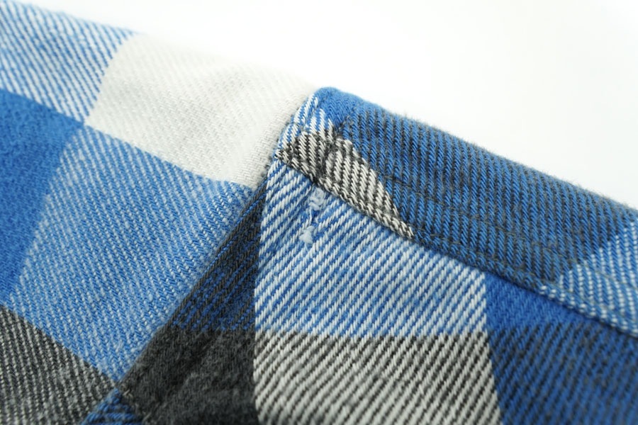 80's Wrangler ブロックチェック ウエスタンフランネルシャツ 表記(16 1/2-35) USA製