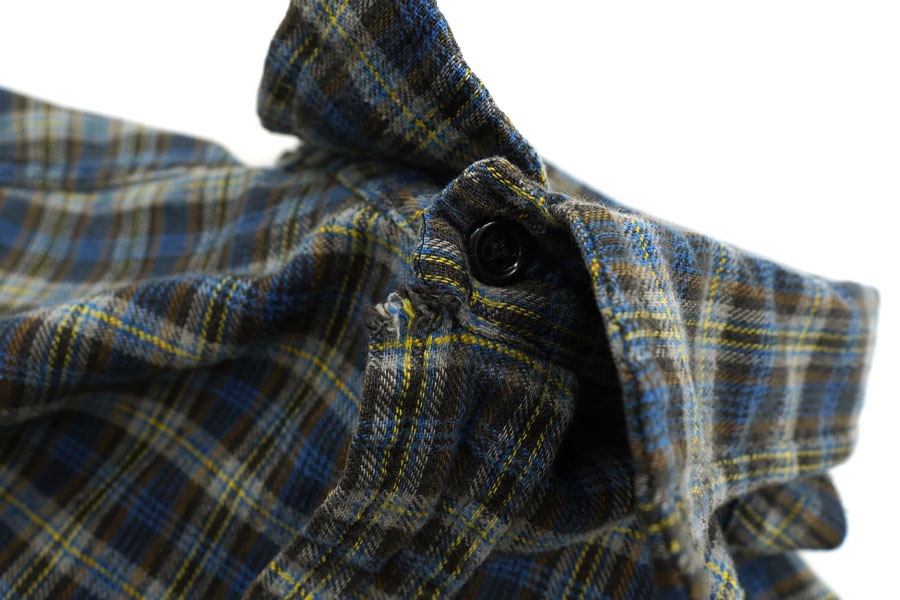 70's～ FROSTPROOF 好配色チェック ライトフランネルシャツ 表記(17-17 1/2)