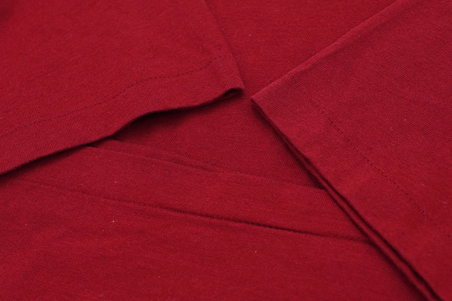 70'S CHAMPION ''HARVARD'' PRINT T SHIRT BURGUNDY (SIZE.X LARGE)