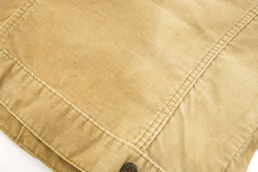 70's Levi's 70505 3rd型 コーデュロイジャケット ベージュ サンフェード 表記(38)