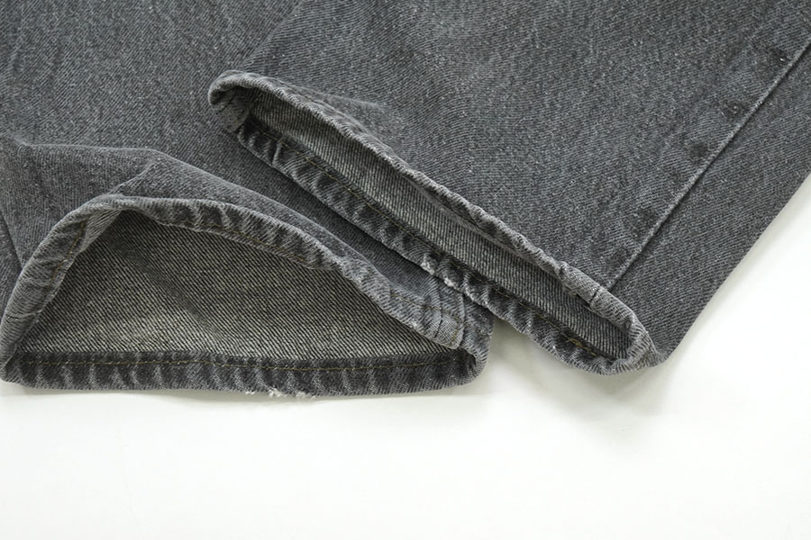90's LEVI'S 501 先染めブラック デニムパンツ 表記(W36 L32) USA製