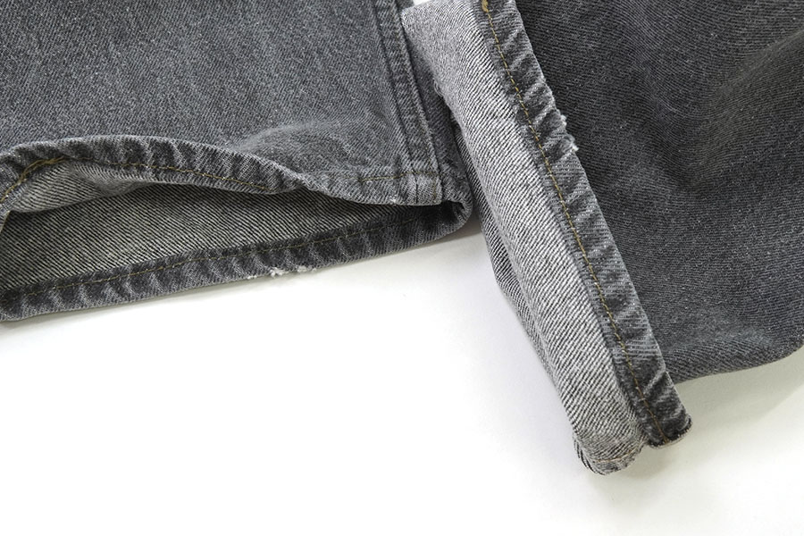 90's LEVI'S 501 先染めブラック デニムパンツ 表記(W36 L32) USA製