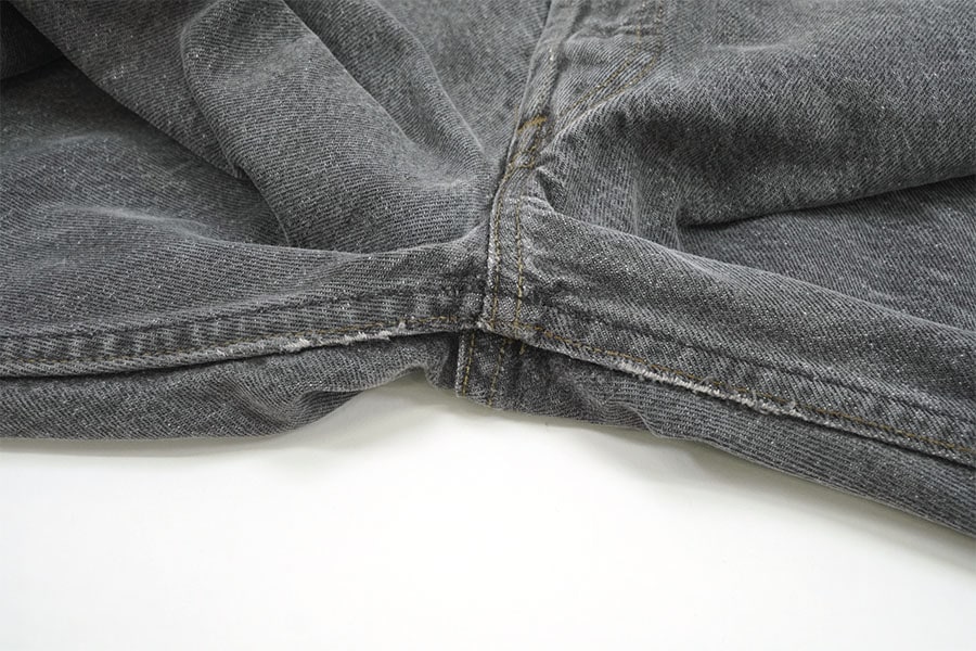 90's LEVI'S 501 先染めブラック デニムパンツ 表記(W36 L32) USA製