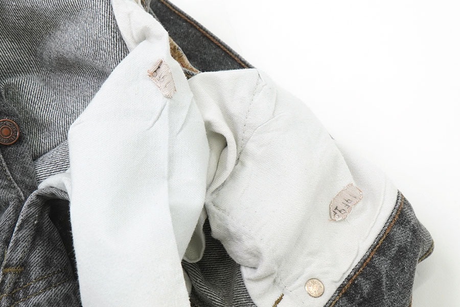 90's LEVI'S 501 先染めブラック デニムパンツ 表記(W36 L32) USA製