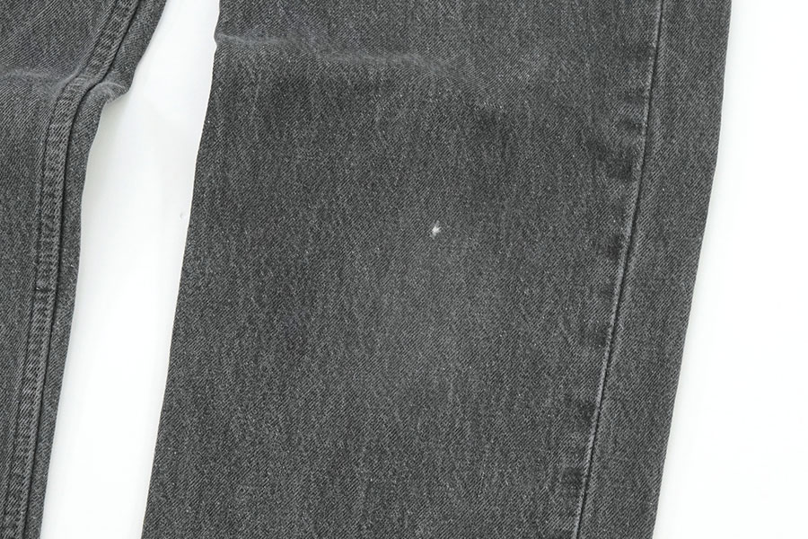 90's LEVI'S 501 先染めブラック デニムパンツ 表記(W36 L32) USA製
