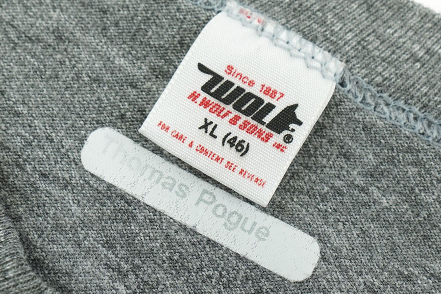 90's Wolf & Sons ''UNIVERSITY CALIFRONIA SANTA CRUZ'' 霜降りTシャツ 表記(XL) USA製