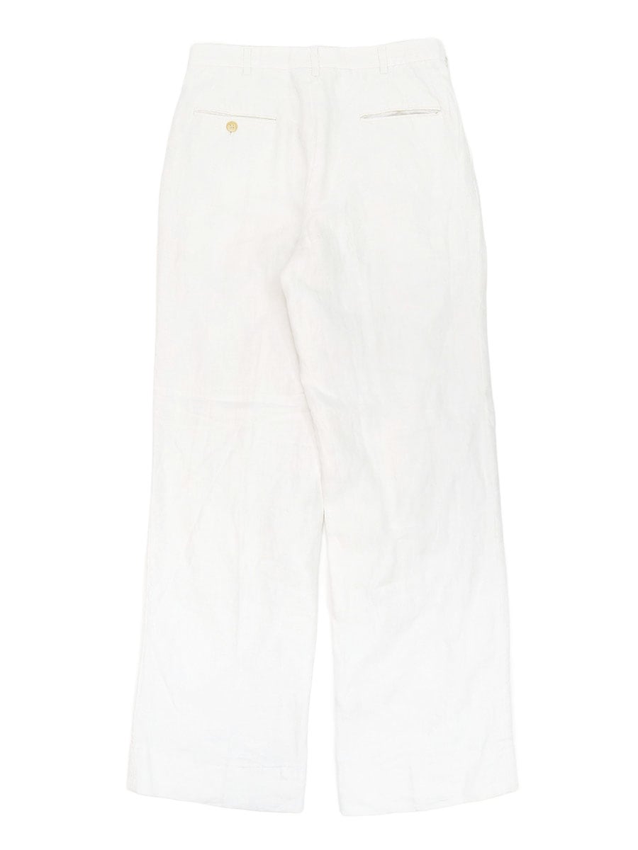 80'S RALPH LAUREN LINEN SLACKS (APPROX.W31 L32)
