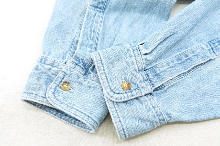 90's OLD GAP デニムダンガリー B.D. シャツ 実寸(XL位)