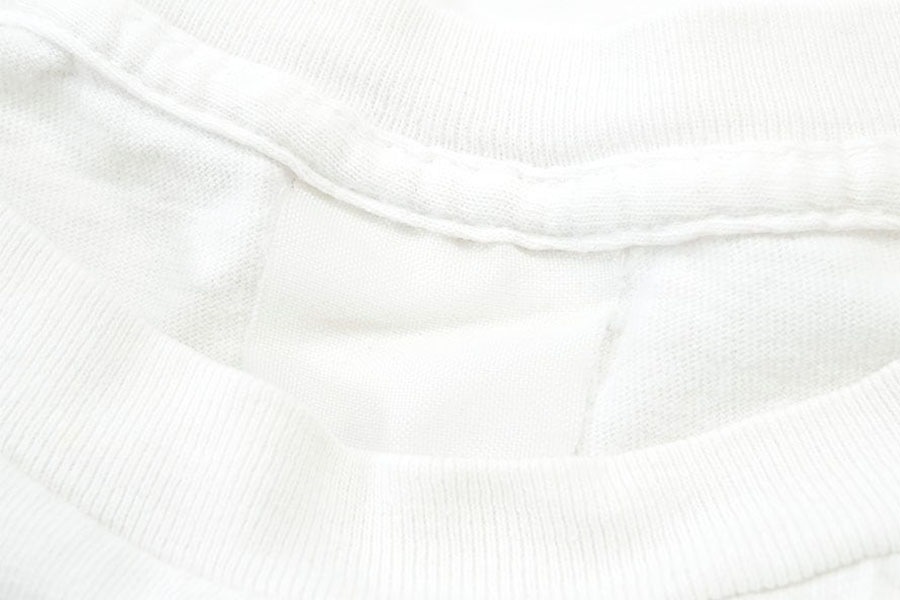 90'S BANANA REPUBLIC ''DOLPHINS'' POCKET T SHIRT WHITE (APPROX.LARGE)