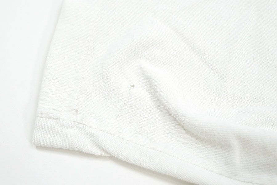 90'S BANANA REPUBLIC ''DOLPHINS'' POCKET T SHIRT WHITE (APPROX.LARGE)