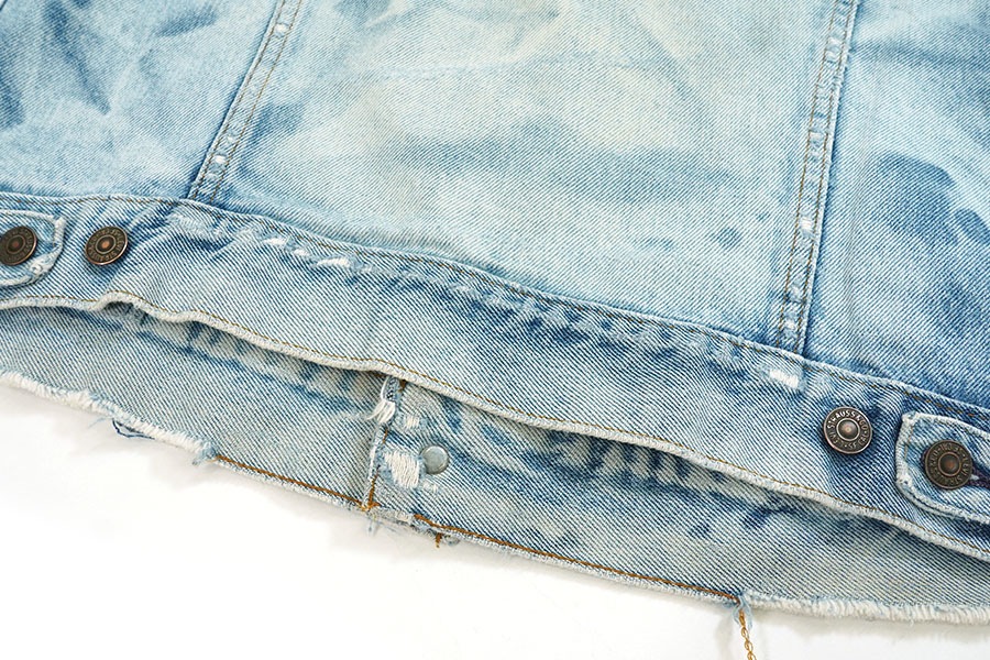 80'S LEVI'S 70506 DENIM JACKET BLEACH (APPROX.40) MADE IN CANADA