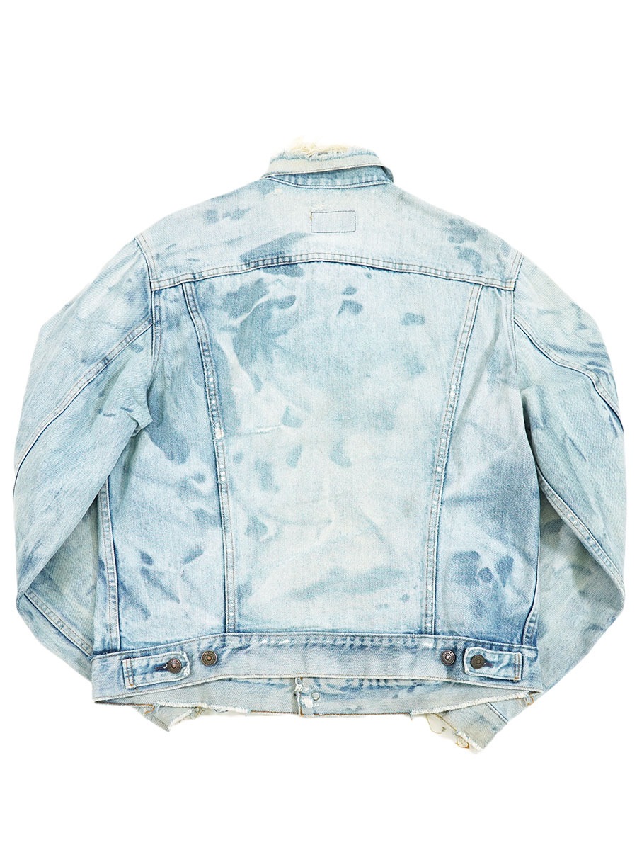 80'S LEVI'S 70506 DENIM JACKET BLEACH (APPROX.40) MADE IN CANADA