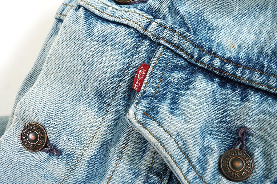 80'S LEVI'S 70506 DENIM JACKET BLEACH (APPROX.40) MADE IN CANADA