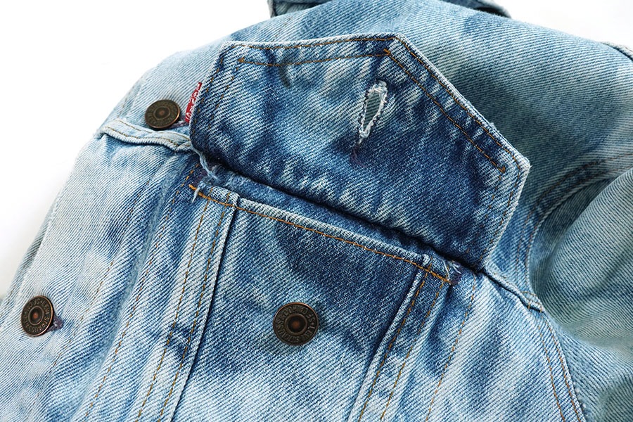 80'S LEVI'S 70506 DENIM JACKET BLEACH (APPROX.40) MADE IN CANADA