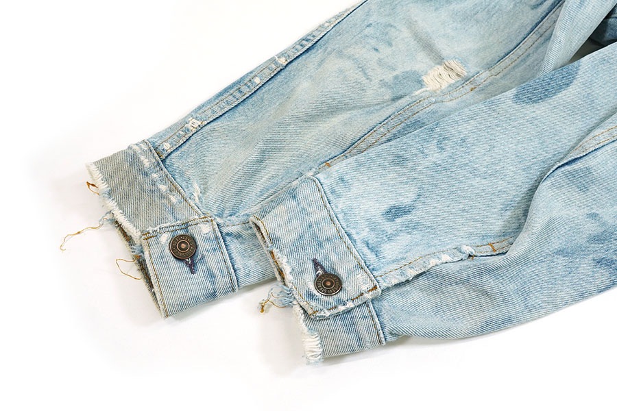 80'S LEVI'S 70506 DENIM JACKET BLEACH (APPROX.40) MADE IN CANADA