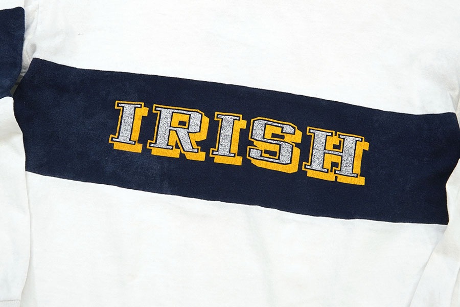 80'S CHAMPION ''IRISH'' LONG SLEEVE T SHIRT (SIZE.X LARGE) MADE IN USA