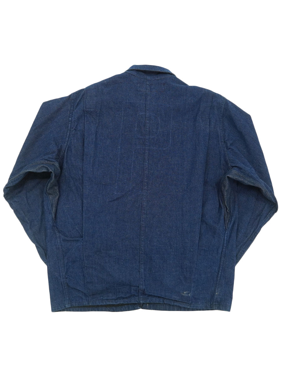 60's M. Setlow & Son Inc. フルジップ デニムジャケット 表記(L)