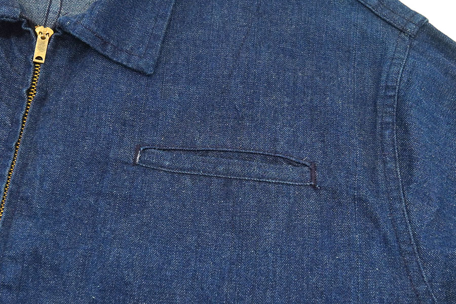 60's M. Setlow & Son Inc. フルジップ デニムジャケット 表記(L)