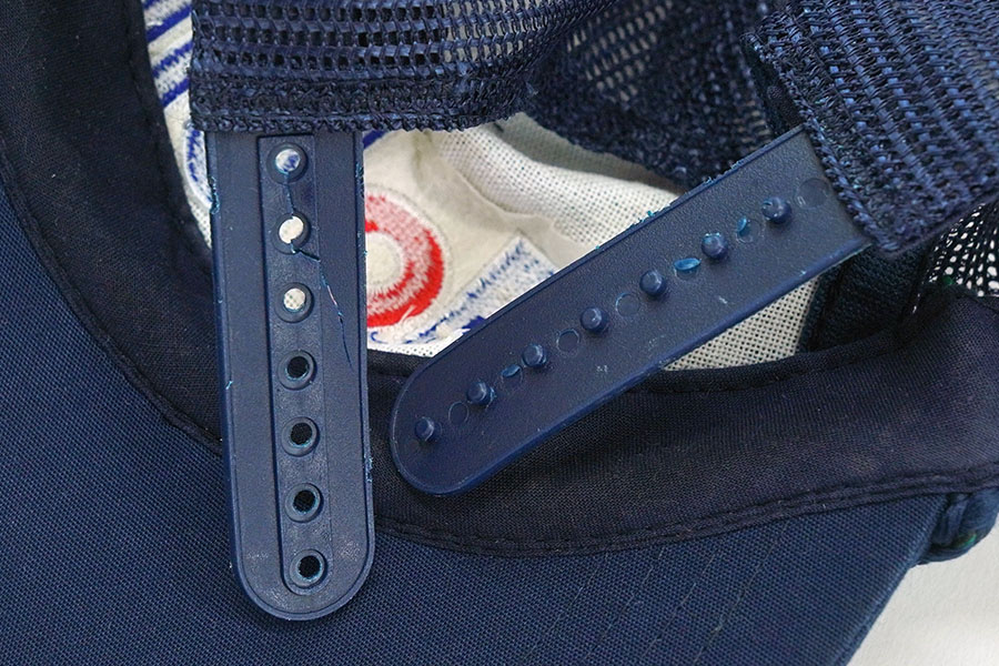 90's Wear Guard ''Mobil'' 刺繍入り メッシュトラッカーキャップ 表記(OSFA)