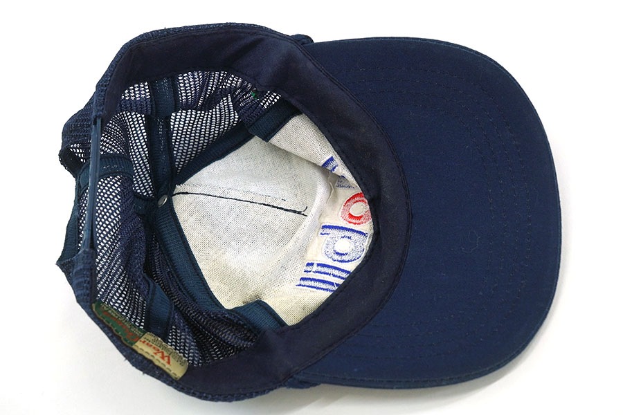 90's Wear Guard ''Mobil'' 刺繍入り メッシュトラッカーキャップ 表記(OSFA)