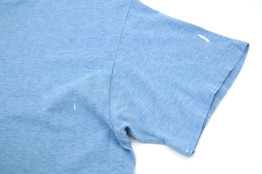 90'S CALVIN KLEIN JEANS PAINT！ LOGO PRINT T SHIRT (SIZE.SMALL/MEDIUM) MADE IN USA 
