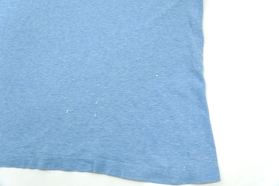 90'S CALVIN KLEIN JEANS PAINT！ LOGO PRINT T SHIRT (SIZE.SMALL/MEDIUM) MADE IN USA 