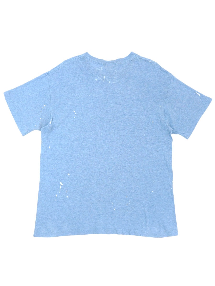 90'S CALVIN KLEIN JEANS PAINT！ LOGO PRINT T SHIRT (SIZE.SMALL/MEDIUM) MADE IN USA 
