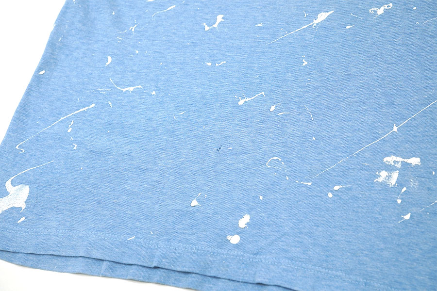 90'S CALVIN KLEIN JEANS PAINT！ LOGO PRINT T SHIRT (SIZE.SMALL/MEDIUM) MADE IN USA 
