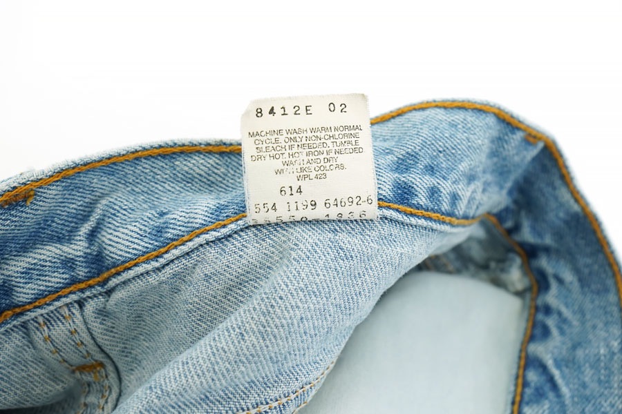 90'S LEVI'S 550 RELAXED FIT DENIM SHORTS (SIZE. W34 L00) MADE IN USA