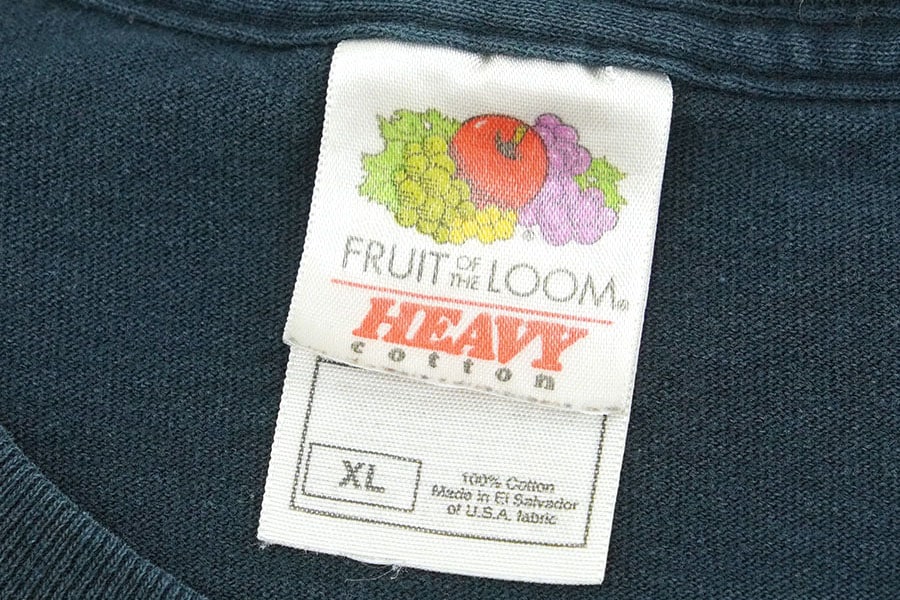 00's FRUIT OF THE LOOM ルー・リード ''The Blue Mask'' Tシャツ ブラック 表記(XL)